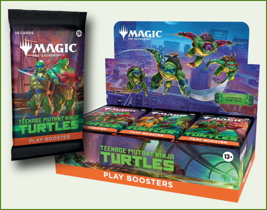 Magic: The Gathering | Teenage Mutant Ninja Turtles – Play Booster Display