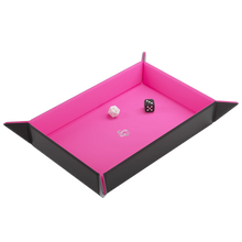 Gamegenic Magnetic dice tray Pink/Black