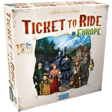 Portada de Ticket to Ride: Europe 15th Anniversary – Inglés