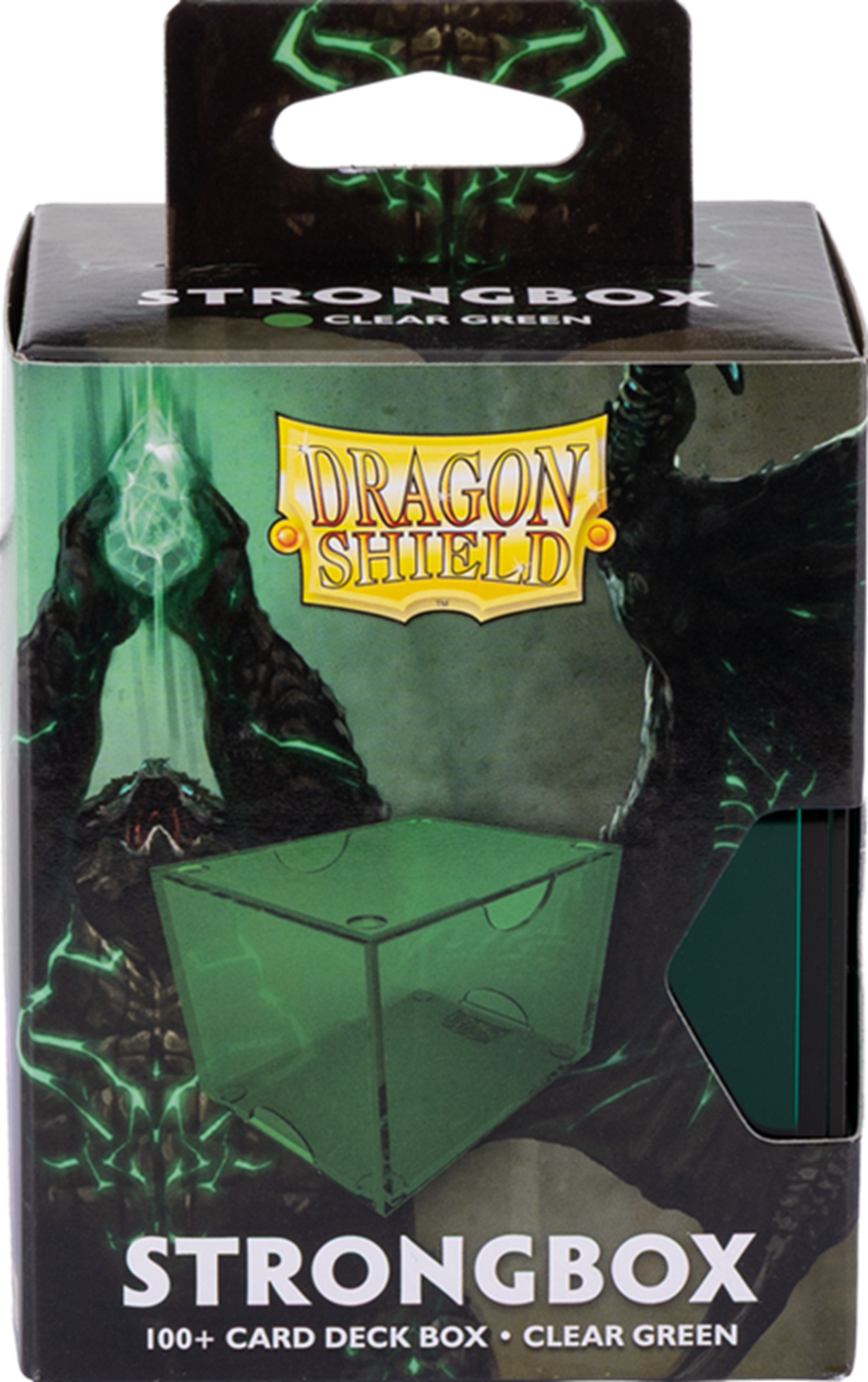 Dragon Shield Strongbox – Clear Green