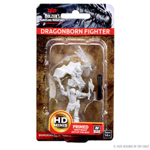 Imagen de D&D Nolzur’s Marvelous Miniatures: Female Dragonborn Fighter – Sin pintar