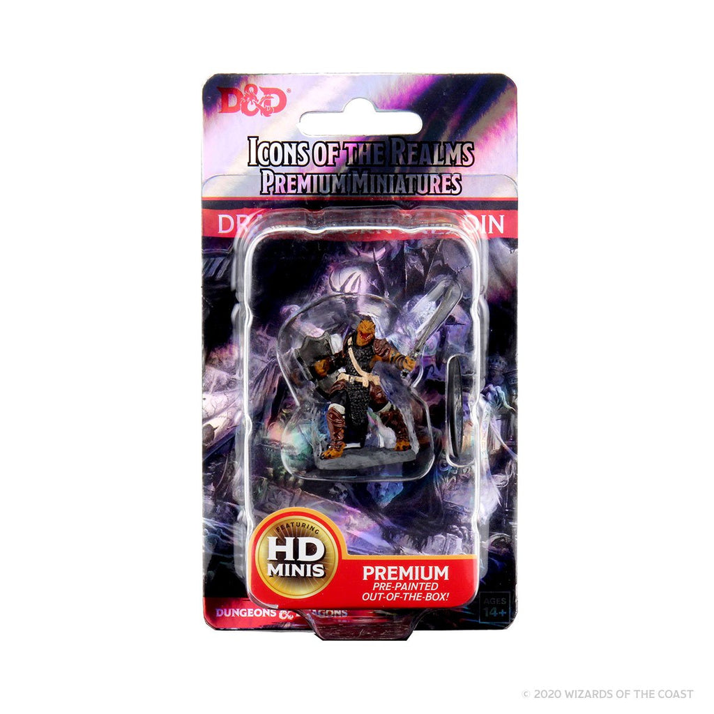 Imagen de D&D Icons of the Realms Premium Figure: Dragonborn Paladin – Prepintada