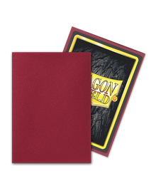 Dragon Shield Blood Red – Matte Sleeves (100 ct.)
