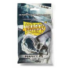 Dragon Shield Sleeves: Perfect Fit Standard- Clear/Clear (100 ct.)