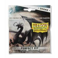 Dragon Shield Sleeves: Perfect Fit Sideloaders- Smoke (100 ct. In bag)