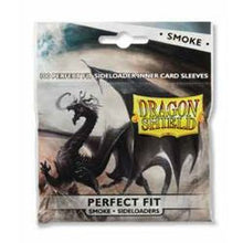 Dragon Shield Sleeves: Perfect Fit Sideloaders- Smoke (100 ct. In bag)