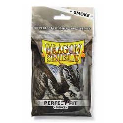 Dragon Shield Sleeves: Perfect Fit Standard- Clear/Smoke (100 ct.)