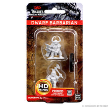 D&D Minis: Wave 4- Dwarf Female Barbarian