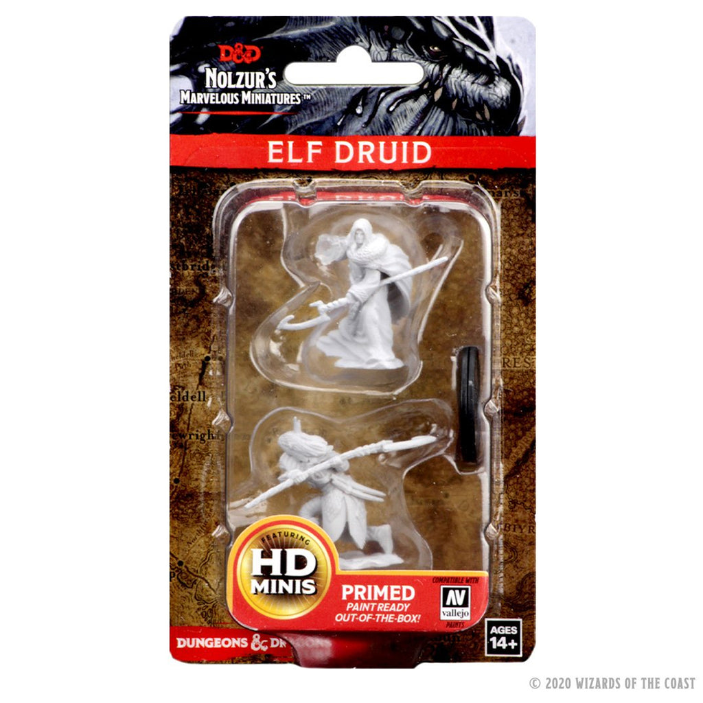 D&D Minis: Wave 4- Elf Male Druid