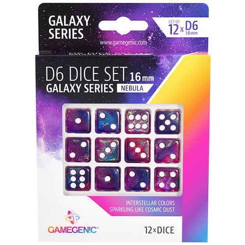 Gamegenic Galaxy Nebula D6 16mm