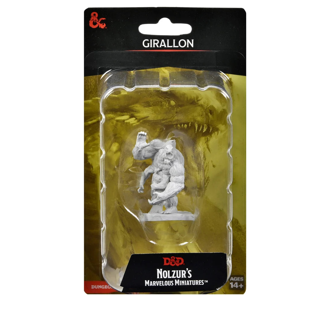 D&D Nolzur’s Marvelous Miniatures: Girallon – Sin pintar