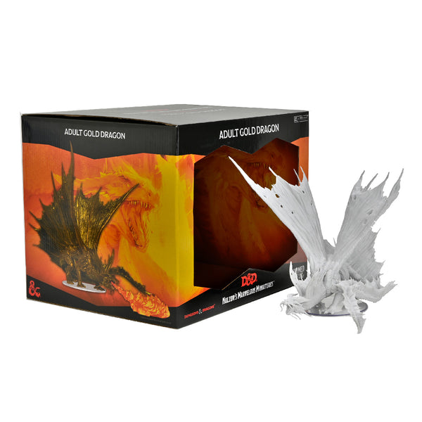 WZK MIN DD NOLZUR UN ADULT GOLD DRAGON D&D Norzul'
