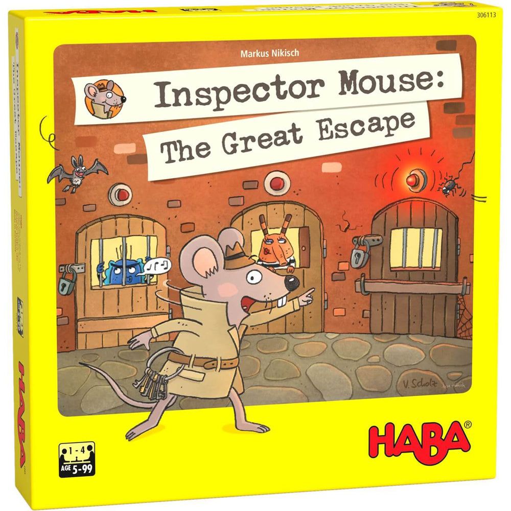 Portada de Inspector Mouse: The Great Escape – Inglés