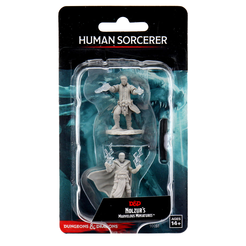 D&D Minis: Wave 1- Human Male Sorcerer