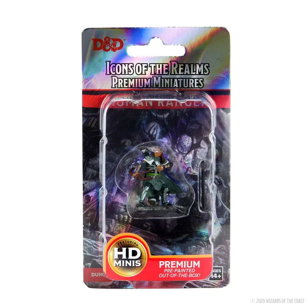 D&D Icons of the Realms Premium Figure: Male Human Ranger – Prepintada