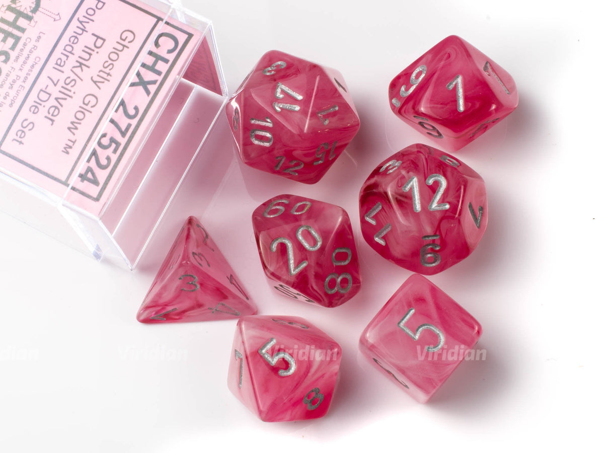 7-Die Set Ghostly: Pink/Silver