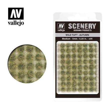 Scenery: Wild Tuft- Autumn, Medium (5 mm. / 0,20 in.)