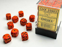 Chessex - Dados Speckled Fire 12mm C/36
