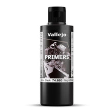 Vallejo Surface Primer – Gloss Black 74.660 – 200 ml