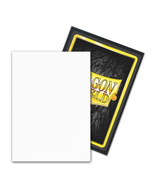 Dragon Shield Sleeves: Standard DUAL- Matte Snow 'Nirin' (100 ct.)