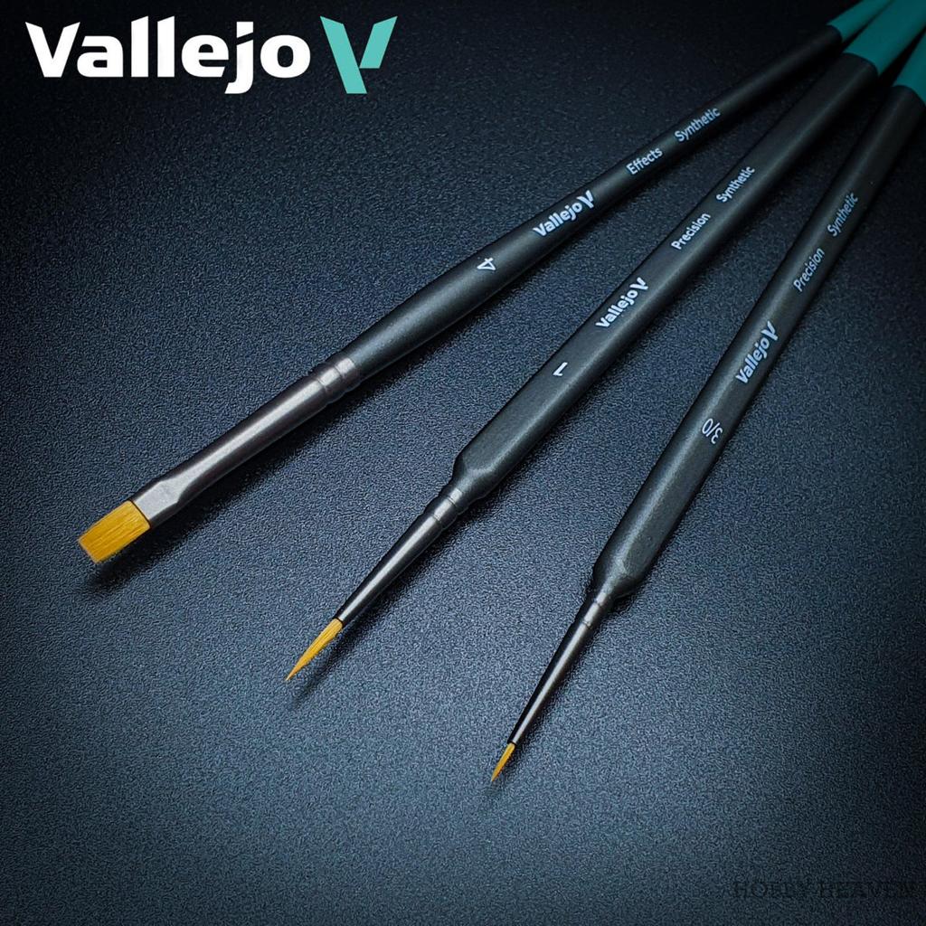 Vallejo Brushes – Precision | Starter Set (3 Pinceles)
