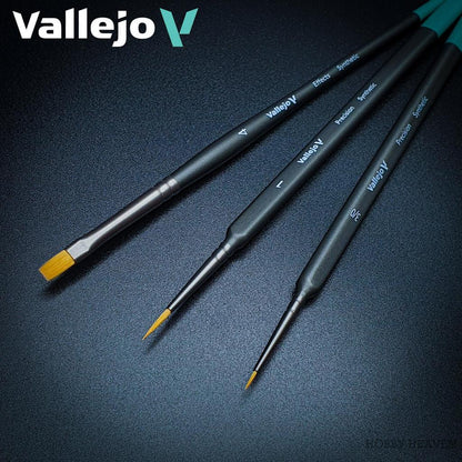 Vallejo Brushes – Precision | Starter Set (3 Pinceles)