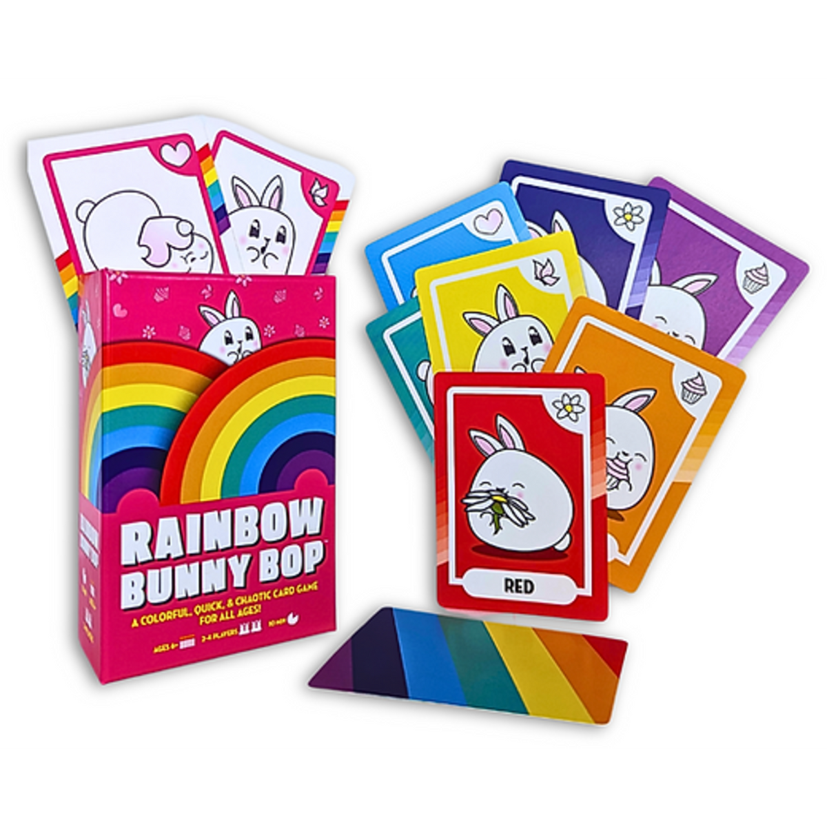 Portada de Rainbow Bunny Bop – Inglés
