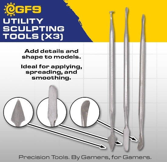 Tool: "Utility" Sculpting Tools (x3)