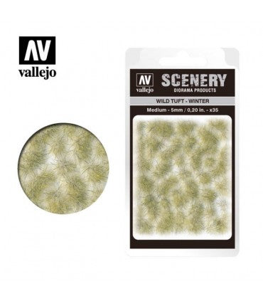 Scenery: Wild Tuft- Winter, Medium (5 mm. / 0,20 in.)