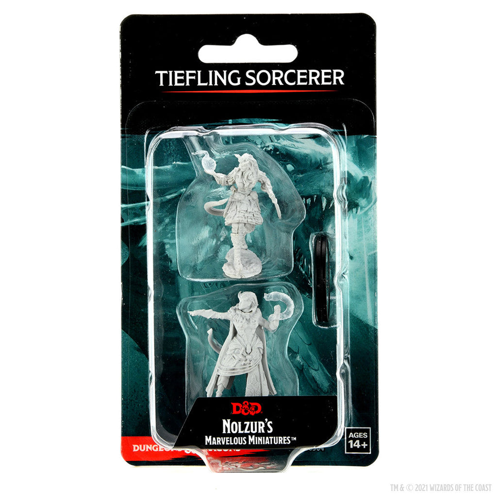 D&D Minis: Tiefling Female Sorcerer