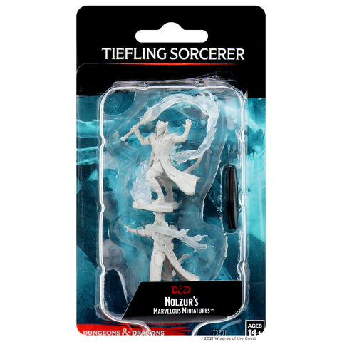 D&D Minis: Wave 4- Tiefling Male Sorcerer