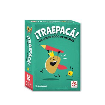 Portada de ¡Traepacá! – Español