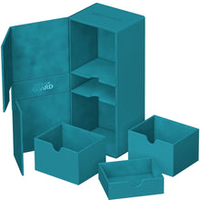 Ultimate Guard Twin Flip´n´Tray 266+ Standard Size Monocolor- Petrol