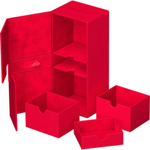 Ultimate Guard Twin Flip´n´Tray 266+ Standard Size Monocolor- Red