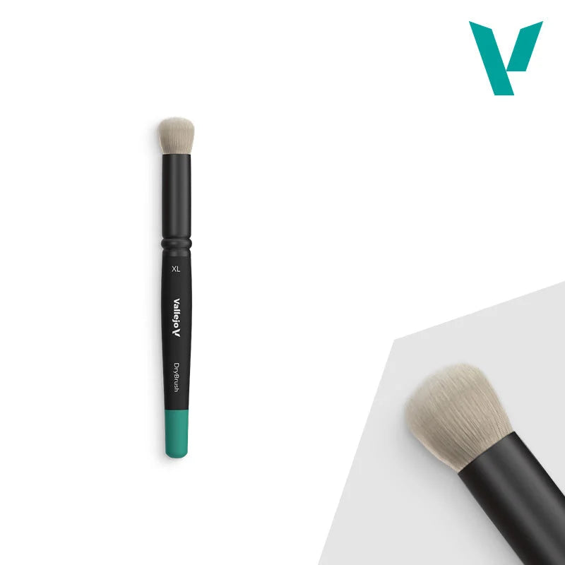 Dry Brush Pelo Natural Pincel Extra Grande