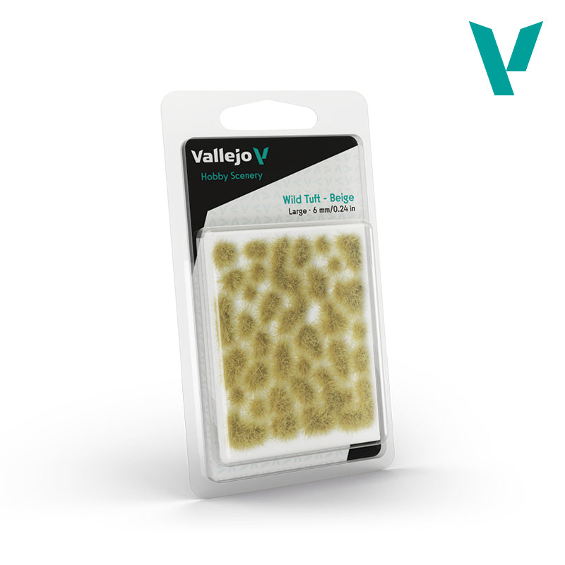 Scenery: Wild Tuft- Beige, Large (6 mm. / 0,24 in.)