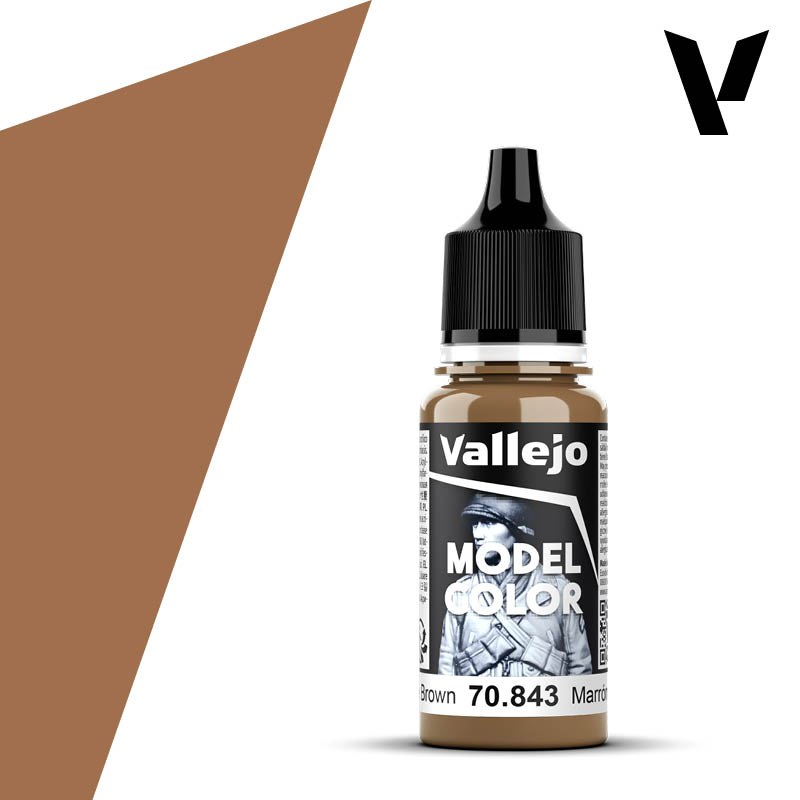 Vallejo Model Color 70.843 – Marrón Corcho 18 ml