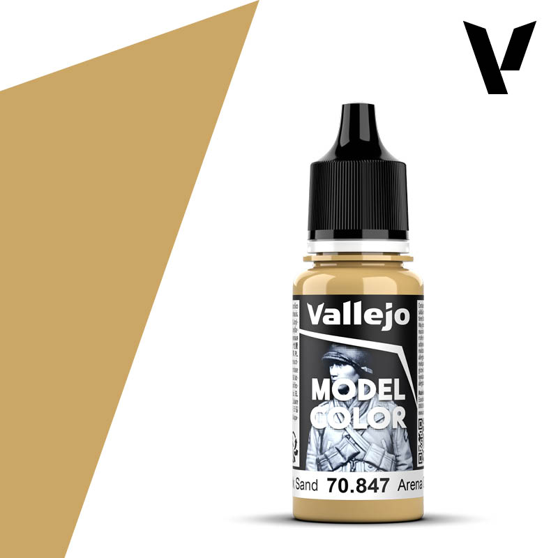Vallejo Model Color 70.847 – Arena Oscura 18 ml