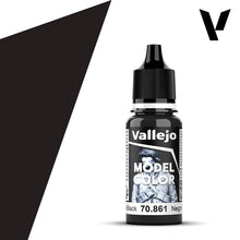 Vallejo Model Color 70.861 – Negro Brillante 18 ml