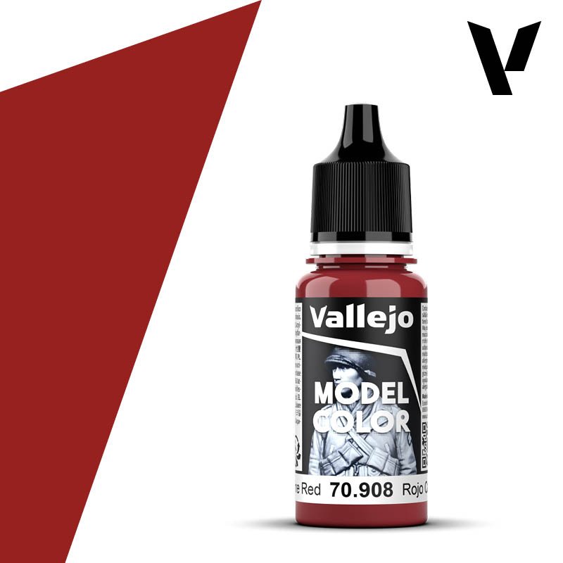 Vallejo Model Color 70.908 – Rojo Carmín 18 ml
