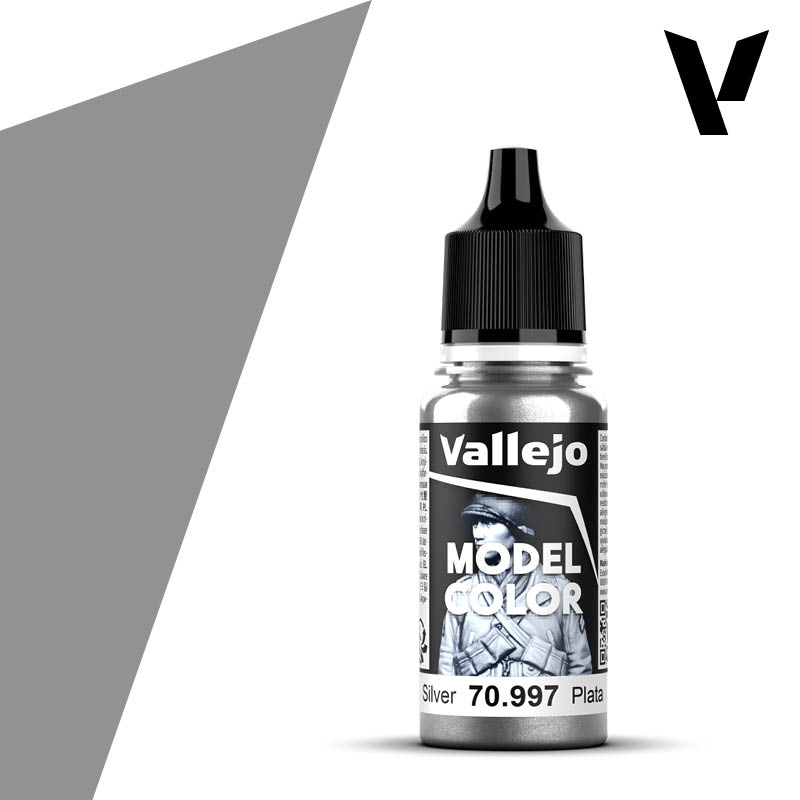 Vallejo Model Color 70.997 – Plata 18 ml