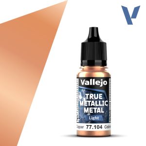 Vallejo True Metallic Metal 77.104 – Cobre Antiguo Light 18 ml