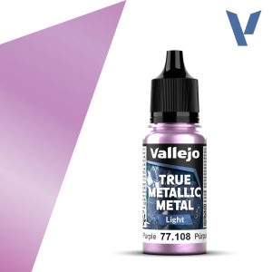 Vallejo True Metallic Metal 77.108 – Púrpura Amatista Light 18 ml