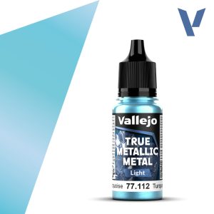 Vallejo True Metallic Metal 77.112 – Turquesa Hidra Light 18 ml