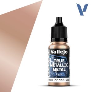 Vallejo True Metallic Metal 77.118 – Metal Oxidado Light 18 ml
