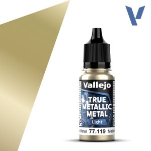 Vallejo True Metallic Metal 77.119 – Metal Envejecido Light 18 ml