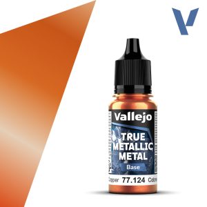 Vallejo True Metallic Metal 77.124 – Cobre Antiguo Base 18 ml