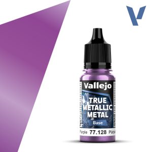 Vallejo True Metallic Metal 77.128 – Púrpura Amatista Base 18 ml