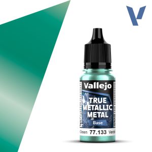 Vallejo True Metallic Metal 77.133 – Verde Escarabajo Base 18 ml