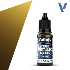 Vallejo True Metallic Metal 77.142 – Amarillo Radiante Shade 18 ml